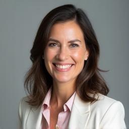 Retrato profesional de la Profesora Sofía Ramírez sonriendo